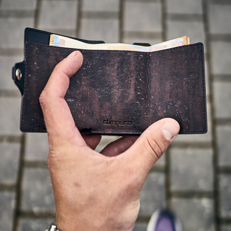 ZNAP Slim Wallet - Cork Leather