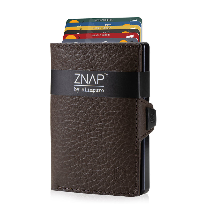 ZNAP Slim Wallet - grained leather