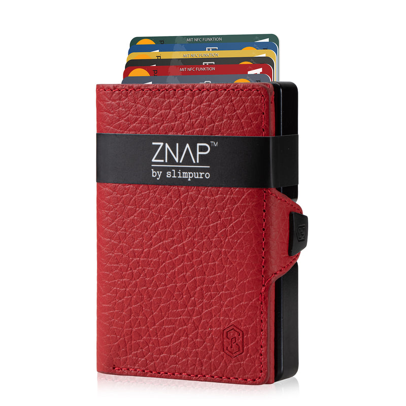 ZNAP Slim Wallet - grained leather
