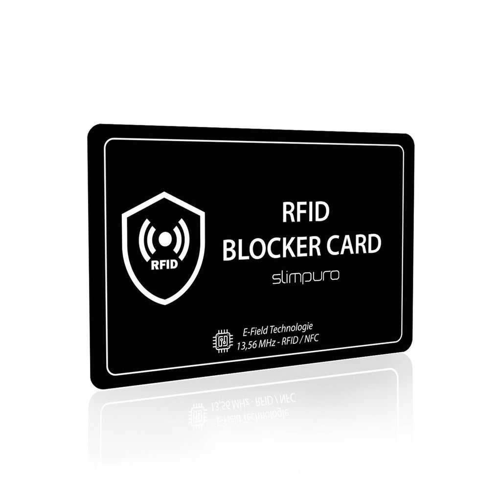 2x RFID Blocker Karte NFC Schutz für EC & Kreditkarten Schutzkarte